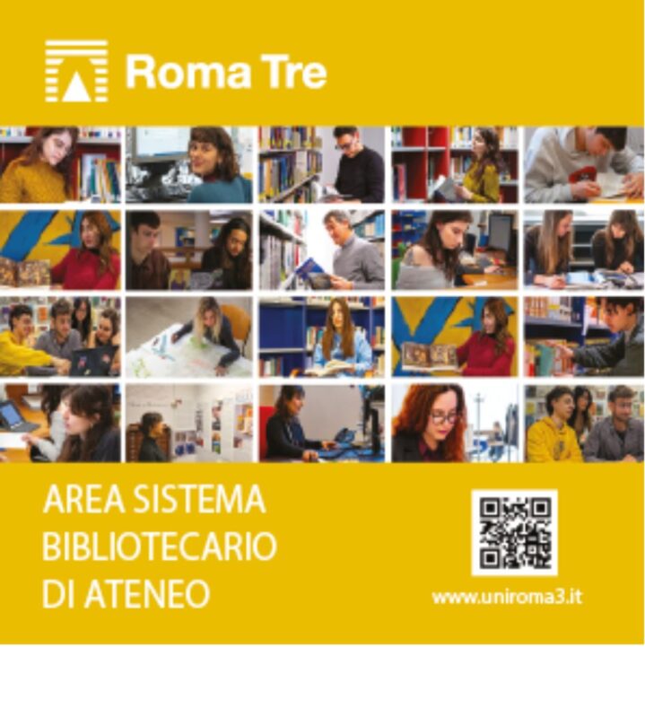 sistema bibliotecario mosaico con le foto delle biblioteche di roma 3